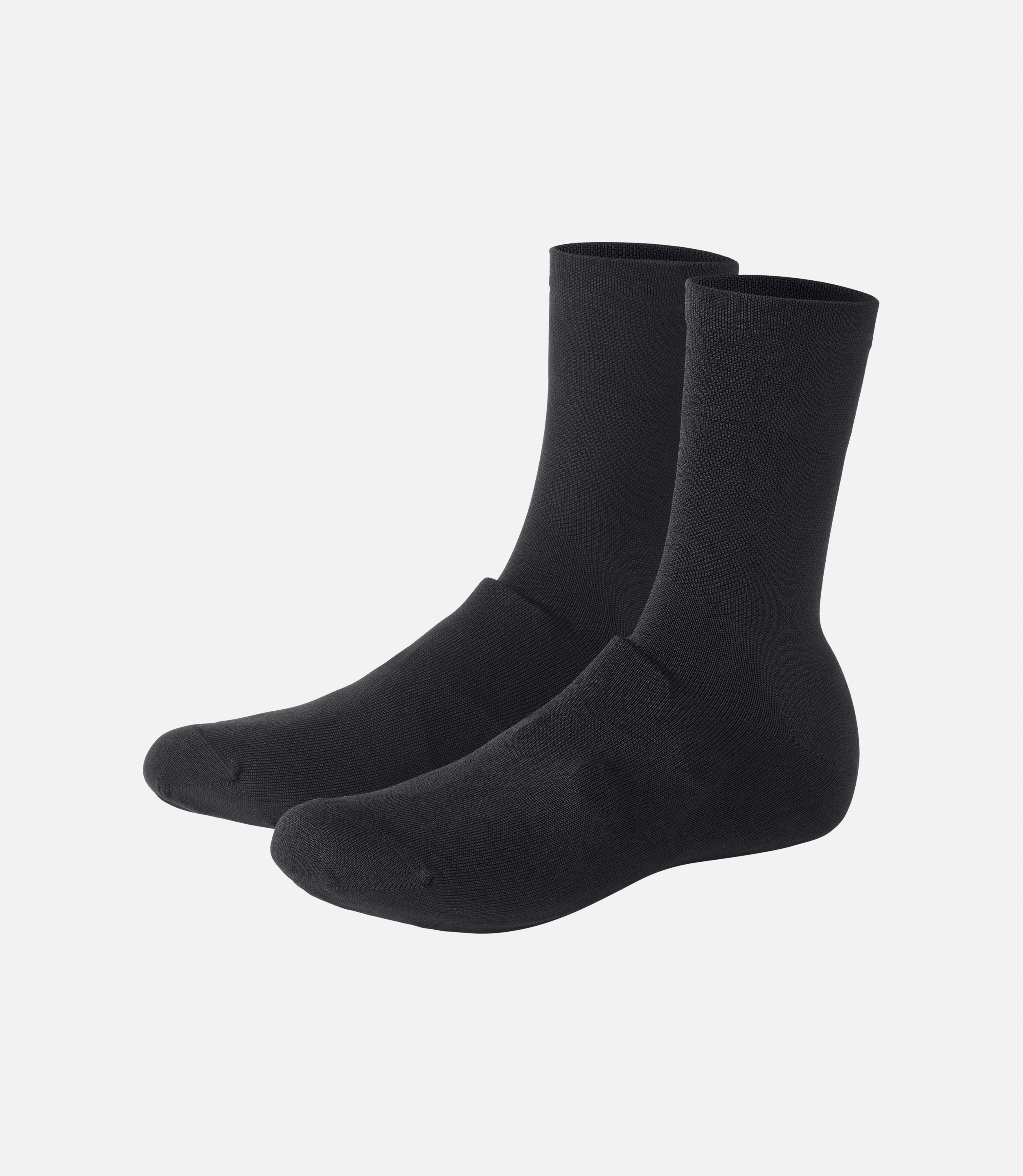 Winter Cycling Oversocks Black | PEdALED