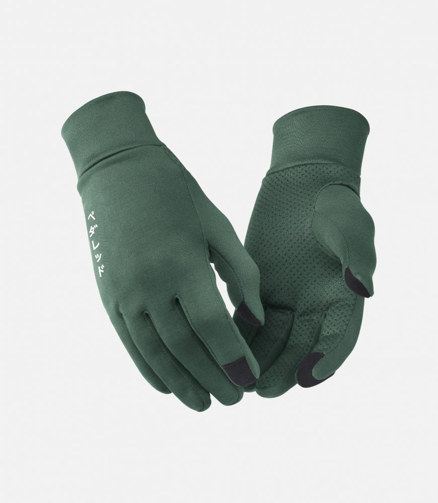 cycling gloves merino green essential right pedaled