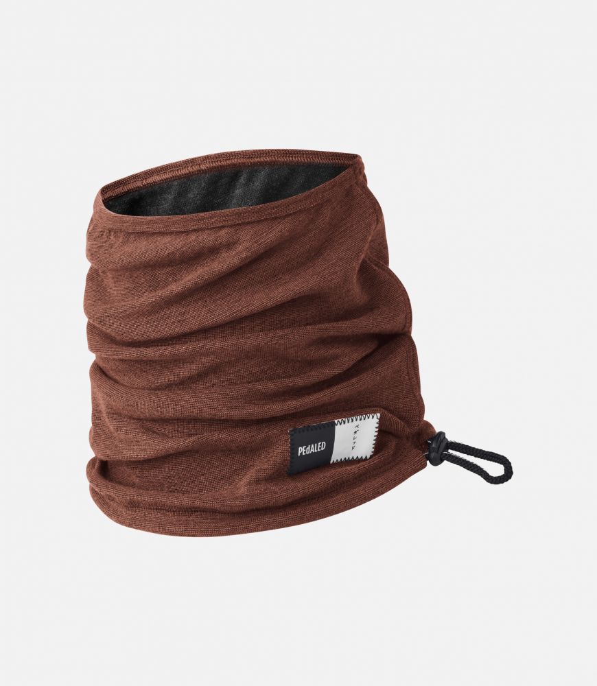 Cycling Merino Neck Warmer Red Kaido | PEdALED
