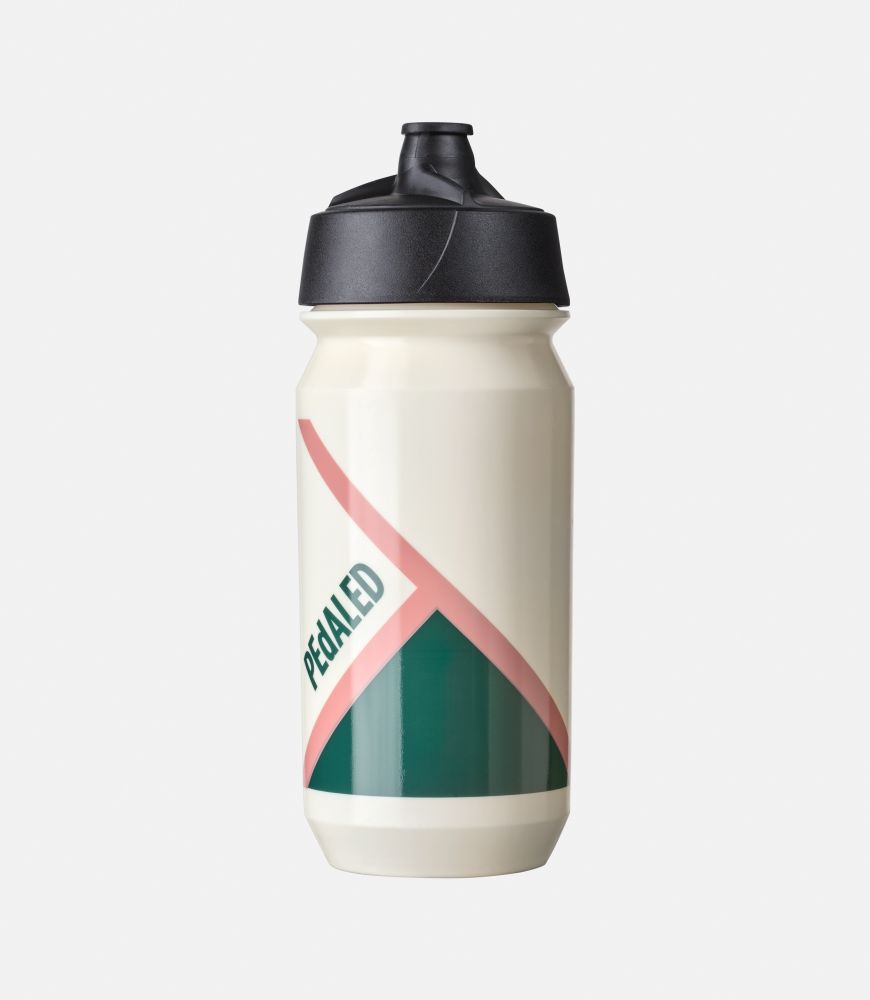 Cycling Water Bottle 500 ml Off White - Front - Odyssey | PEdALED
