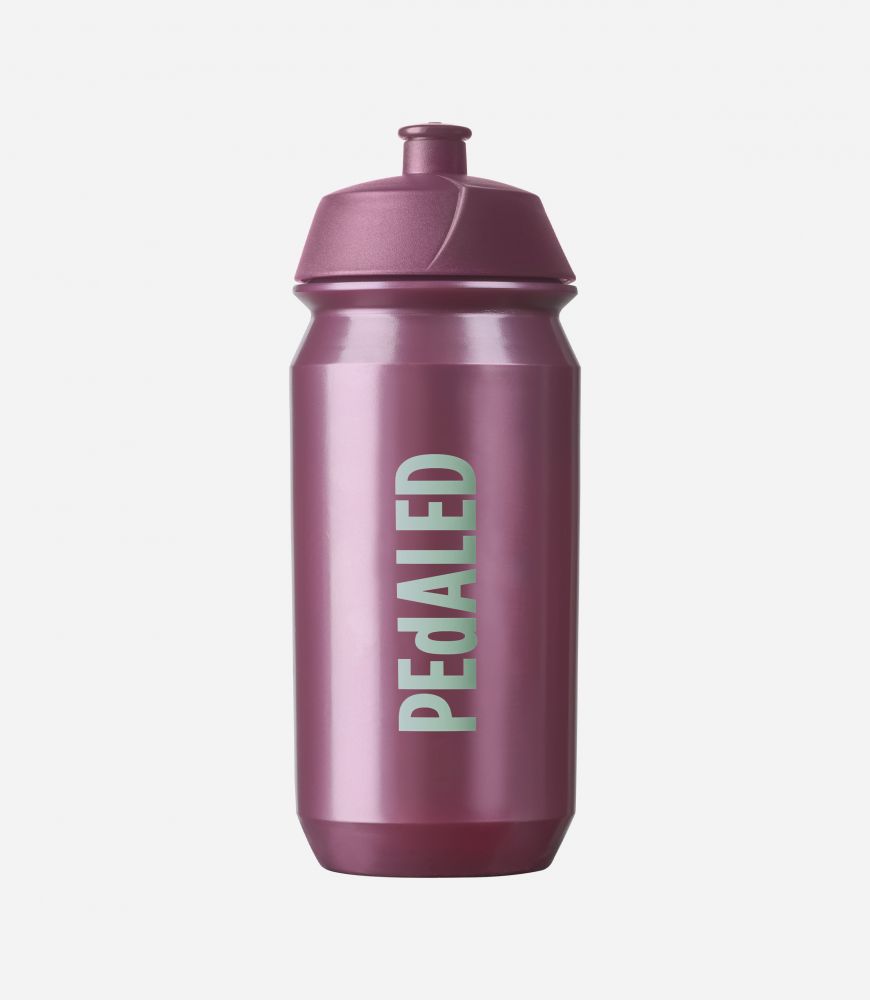 Cycling Water Bottle 500 ml Purple - Front - Element | PEdALED
