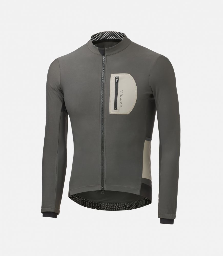 long sleeve jersey raven odyssey front pedaled