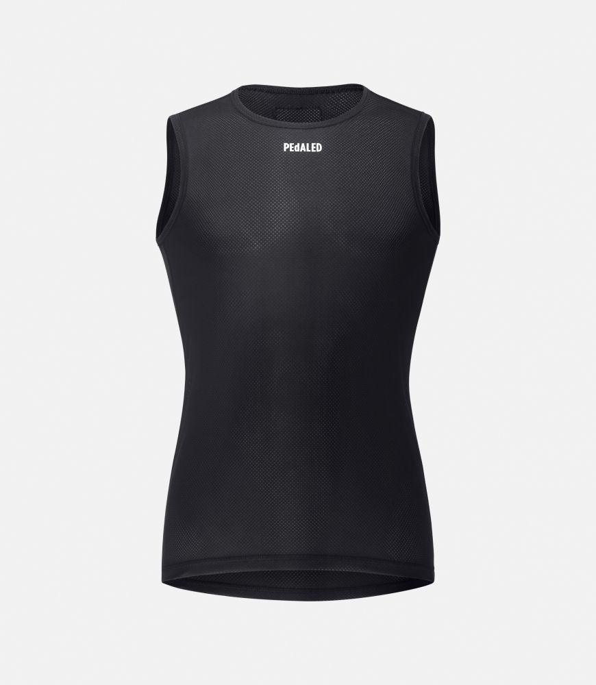 men cycling base layer black essential front pedaled
