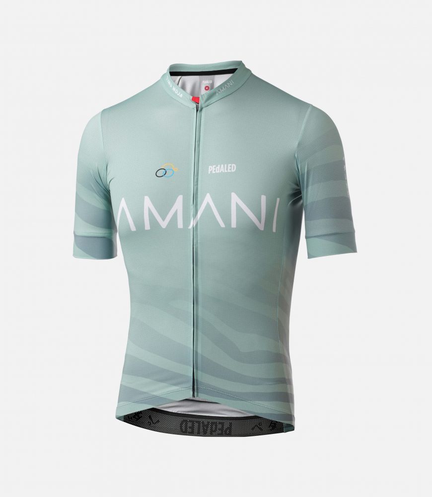 men cycling jersey amani front pedaled