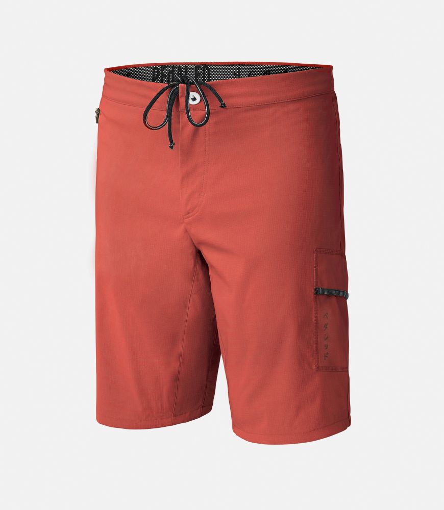 men gravel shorts rust front jary pedaled