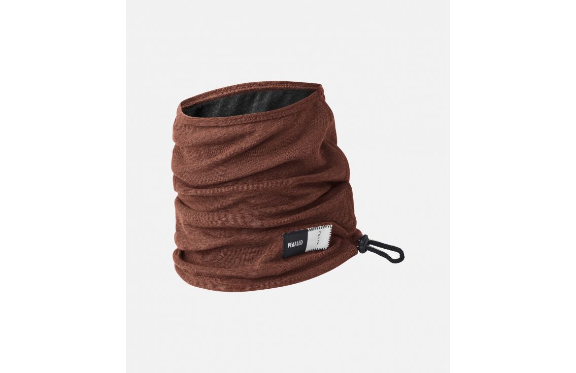 Cycling Merino Neck Warmer Red Kaido | PEdALED
