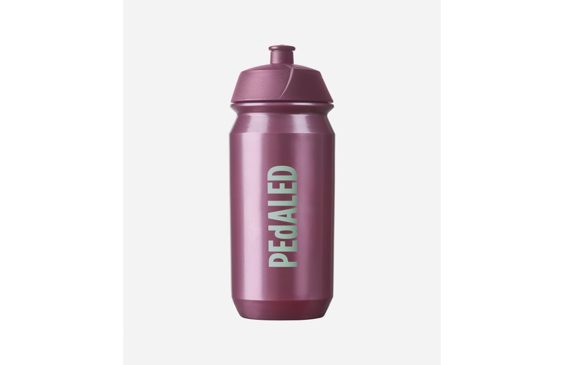Cycling Water Bottle 500 ml Purple - Front - Element | PEdALED
