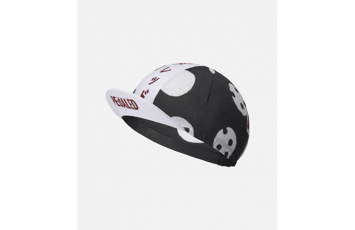 japanese bandana cycling cap black fan front pedaled