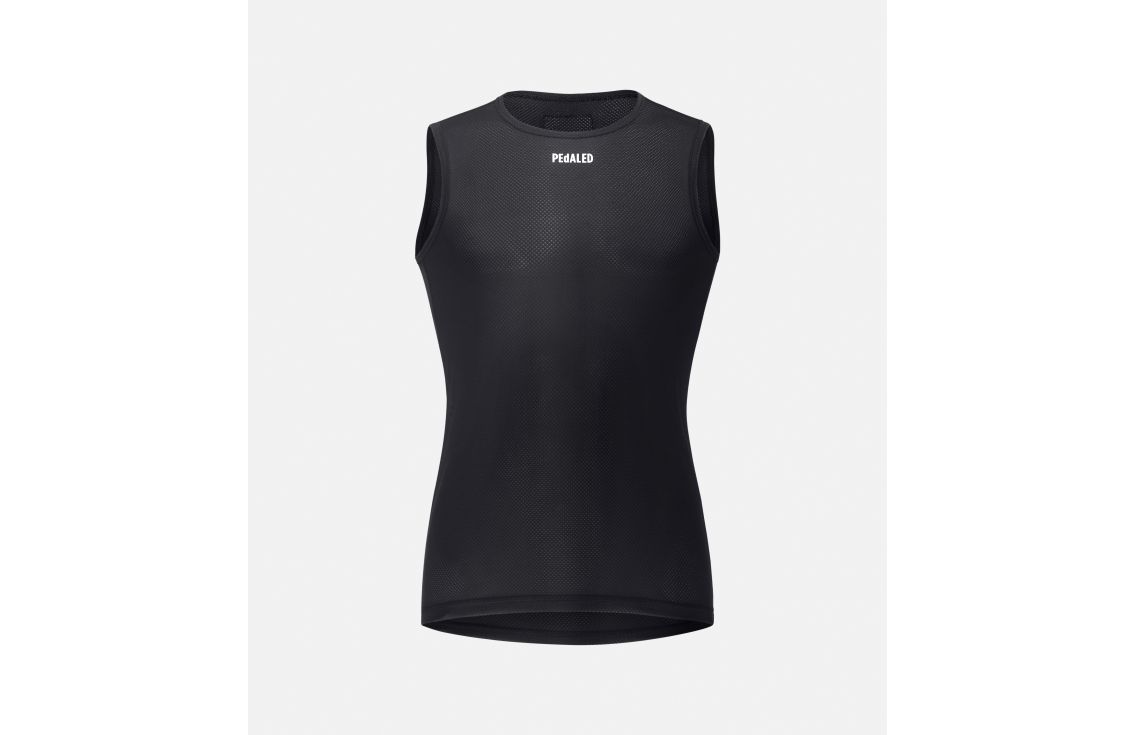 men cycling base layer black essential front pedaled
