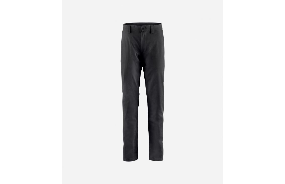 Cycling Cotton Pants Black for Men - Front - Lifewear | PEdALED
