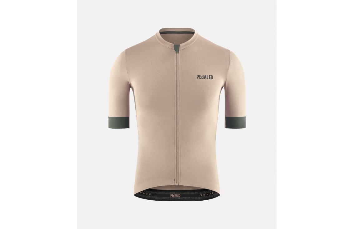 men cycling jersey desert essential front pedaled