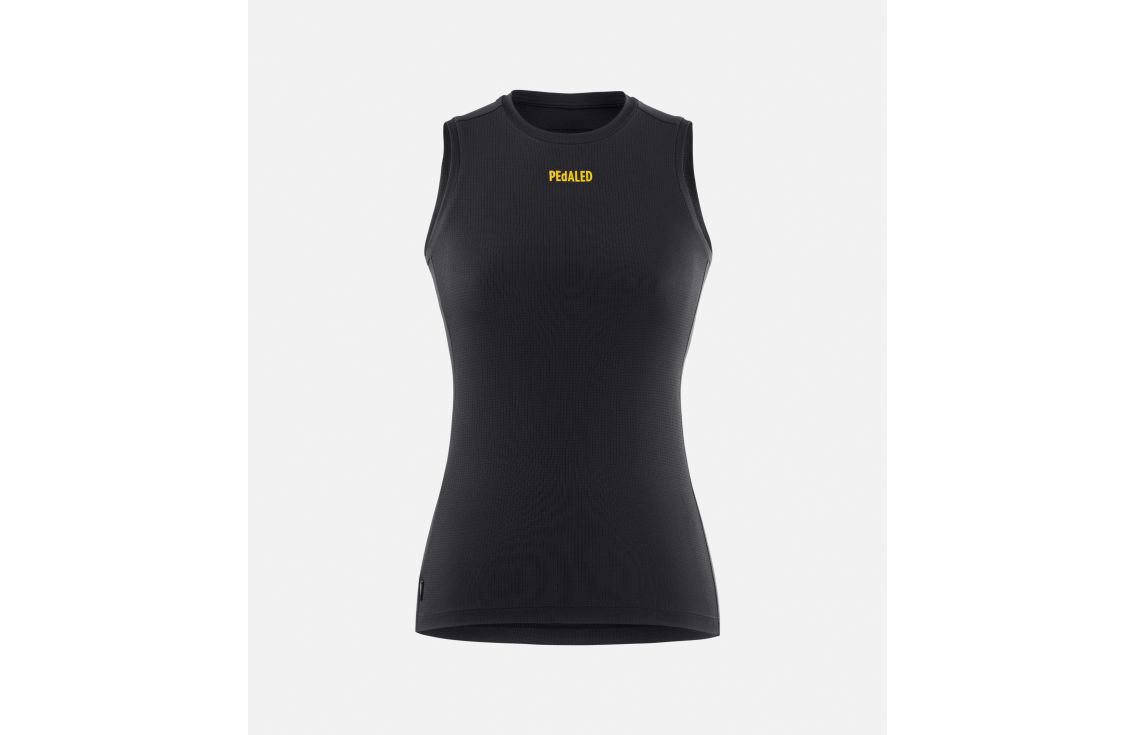 Cycling Base Layer Black for Women - Front - Odyssey | PEdALED
