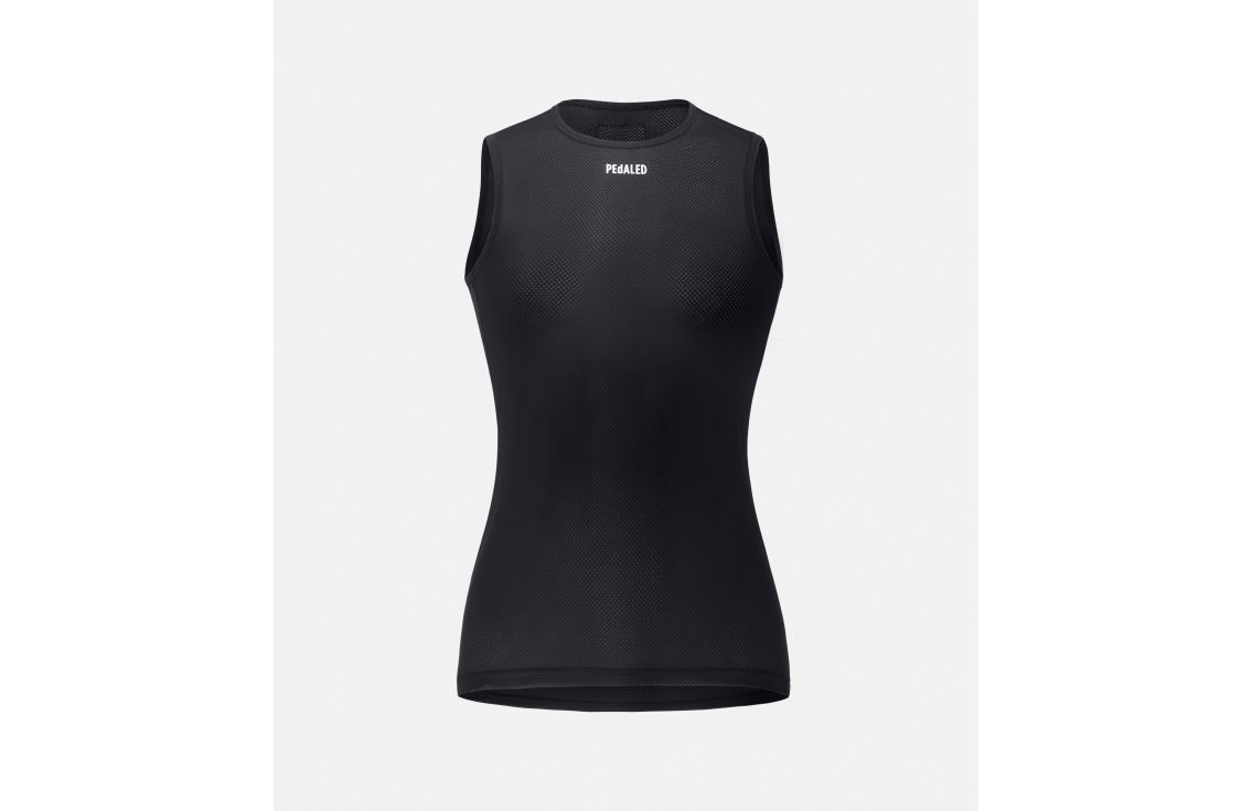 women cycling base layer black essential front pedaled