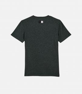 Cotton Tshirt Dark Grey for Men - Back - Logo | PEdALED
