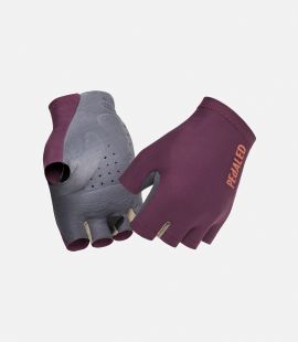 Cycling Gloves Purple Unisex - Left - Odyssey | PEdALED