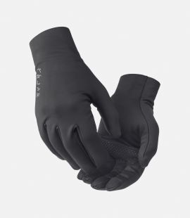 cycling gloves waterproof black odyssey right pedaled