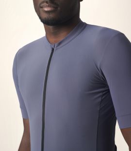 cycling jersey men slate sabi front pedaled