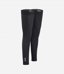 Cycling Winter Leg Warmer Black for Men - Right - Element | PEdALED
