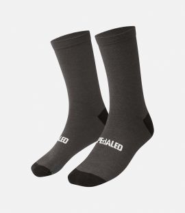 cycling socks merino grey essential pedaled