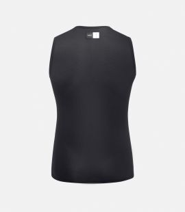 men cycling base layer black essential back pedaled