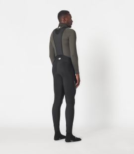 men cycling base layer long sleeve thermo grey essential total body back | PEdALED
