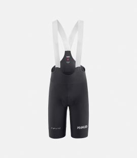 men cycling bibshort black essential front pedaled