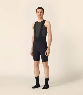 men cycling bibshort black odyssey total body front pedaled