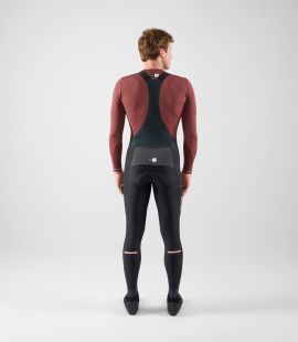 men cycling winter tight black odyssey total body back | PEdALED

