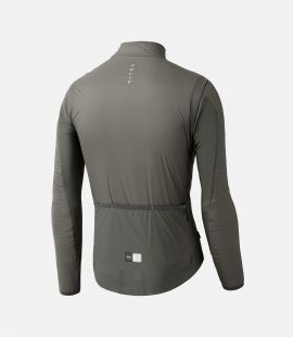 Cycling Jacket Alpha Grey for Men - Back - Odyssey | PEdALED
