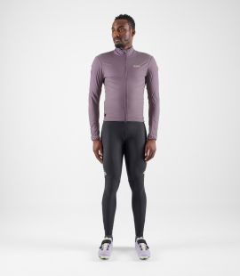 men cycling jacket alpha lilac element total body front | PEdALED
