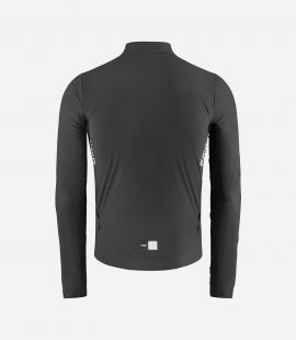 Cycling Waterproof Jacket Black for Men - Back - Element | PEdALED
