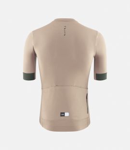 men cycling jersey desert essential back pedaled