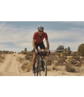 men cycling jersey long distance rust odyssey in action pedaled