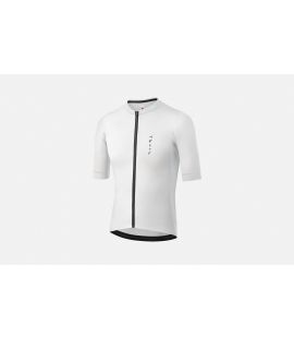 men cycling jersey white front mirai II still life pedaled