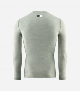 Cycling Merino Base Layer Green- Back - Element | PEdALED
