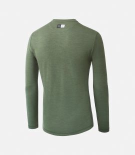 Cycling Jersey Longsleeve Green for Men - Back - Jary | PEdALED
