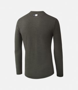 Cycling Jersey Longsleeve Grey for Men - Back - Jary | PEdALED
