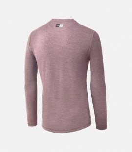 Cycling Jersey Longsleeve Pink for Men - Back - Jary | PEdALED
