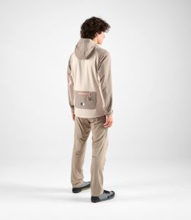 men cycling pants beige total body back | PEdALED
