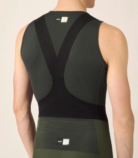men cycling powerdry baselayer black odyssey back pedaled