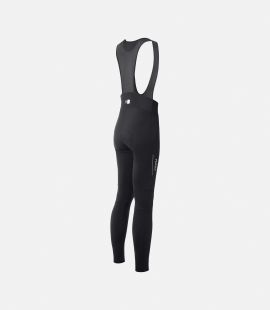 men cycling thermo bib tight black essential back pedaled