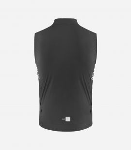 Cycling Waterproof Vest Black for Men - Back - Element | PEdALED
