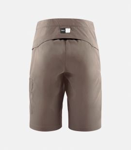 Cycling Gravel Shorts Walnut for Men - Back - Jary | PEdALED
