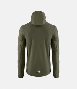Cycling Outdoor Jacket Grey for Men - Back - Jary | PEdALED