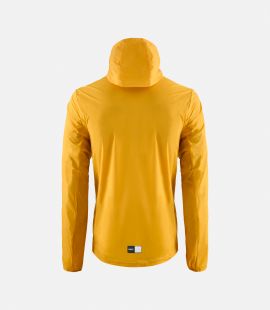 Cycling Outdoor Jacket Yellow for Men - Back - Jary | PEdALED