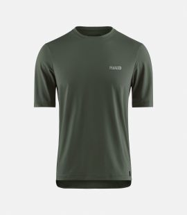 Cycling Gravel T Shirt Grey for Men - Front - Jary | PEdALED