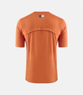 Cycling Gravel T Shirt Red for Men - Back - Jary | PEdALED