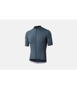 men transcontinental cycling jersey grey pedaled still life front
