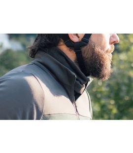 merino cycling neck warmer raven essential pedaled