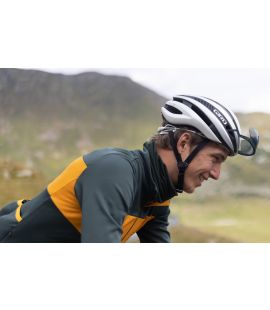 merino neck warmer forest green essential pedaled